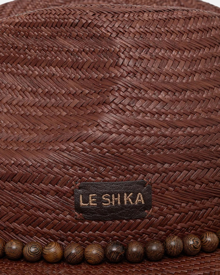 LE SH KA headwear hasır örgü kadın şapkası