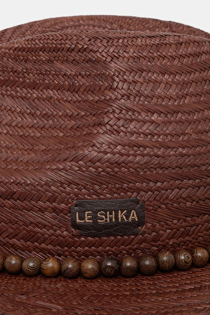 LE SH KA headwear hasır örgü kadın şapkası