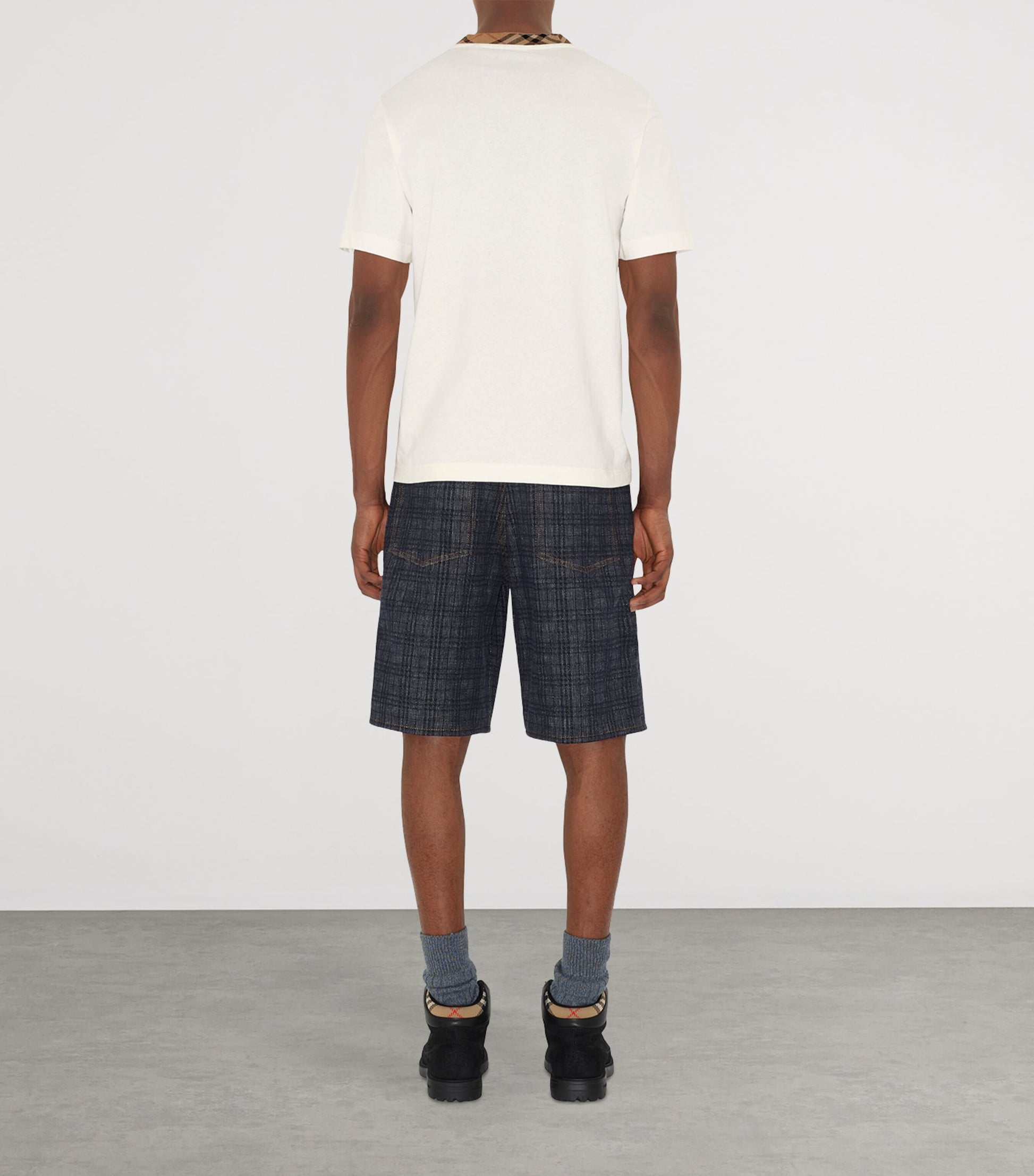 Burberry Check-Trim T-Shirt