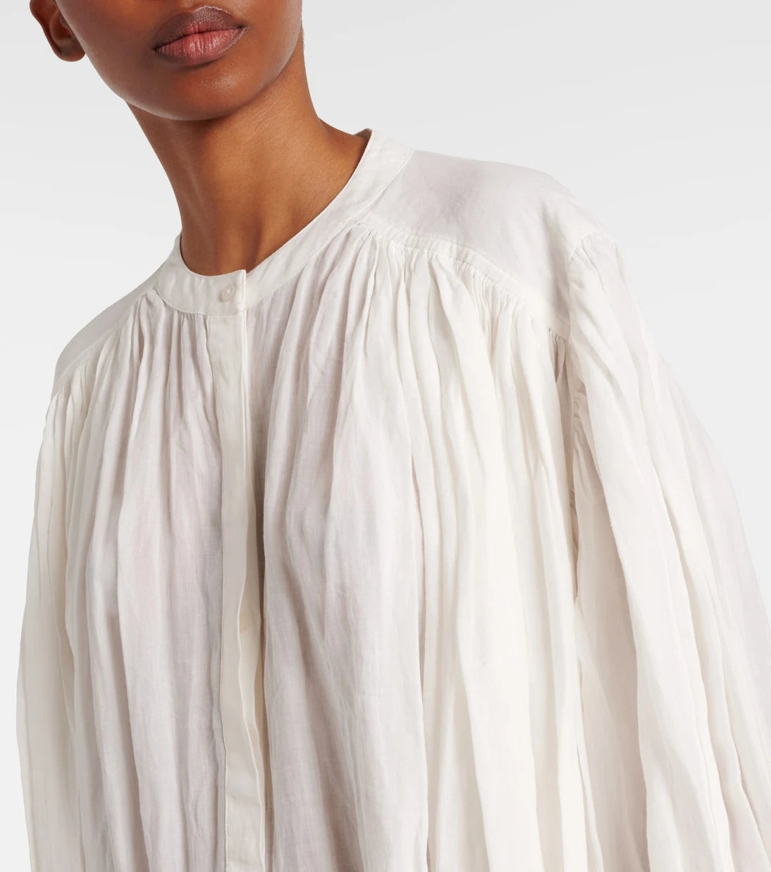 Róhe - Oversized ramie maxi dress