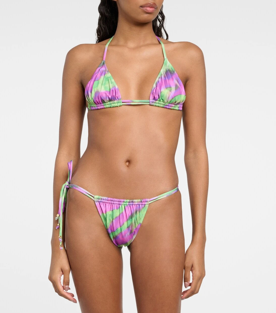 Bananhot - Seychelle ruched triangle bikini bottoms