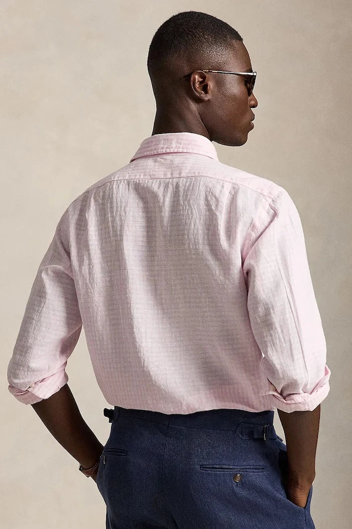 Polo Ralph Lauren риза мъжка с лен
