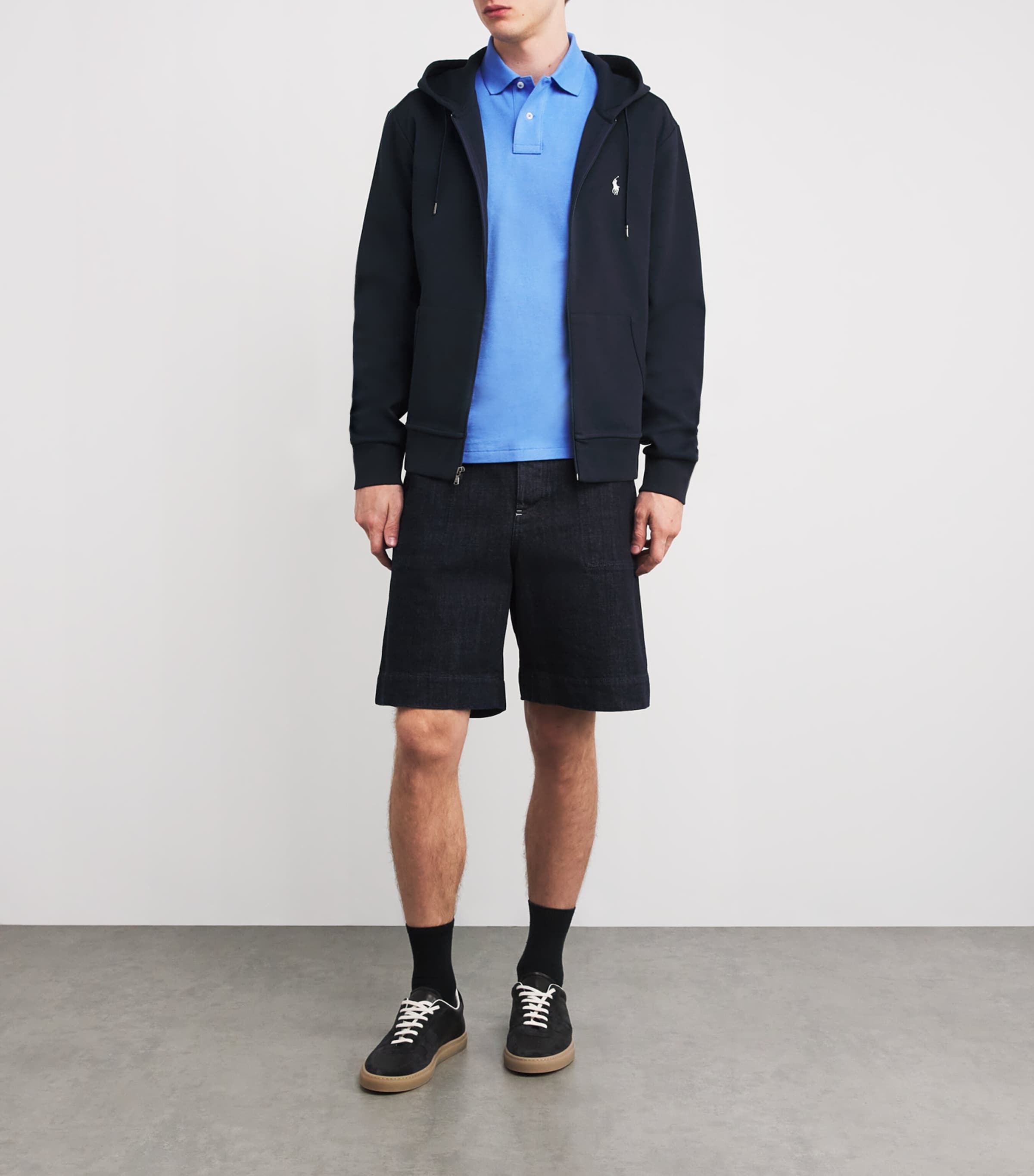 Polo Pony Zip-Up Hoodie