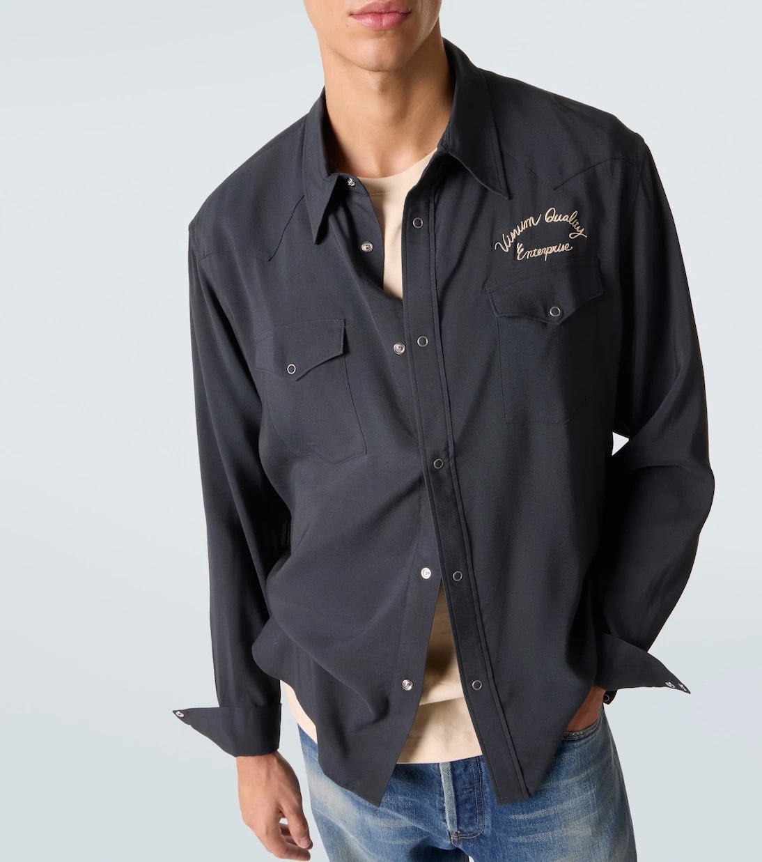 Visvim - Four Corners canvas shirt