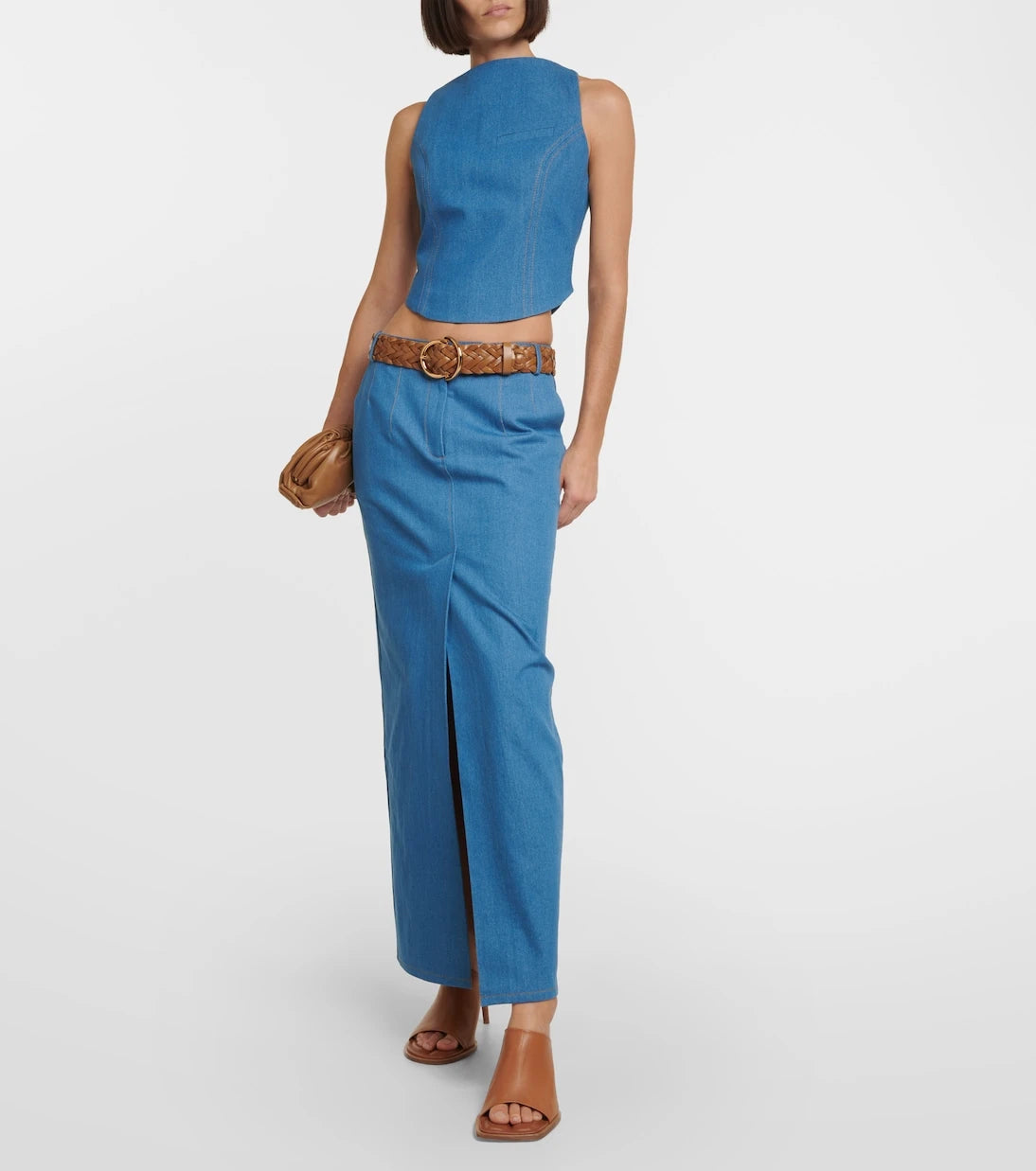 Aya Muse - Colia denim top