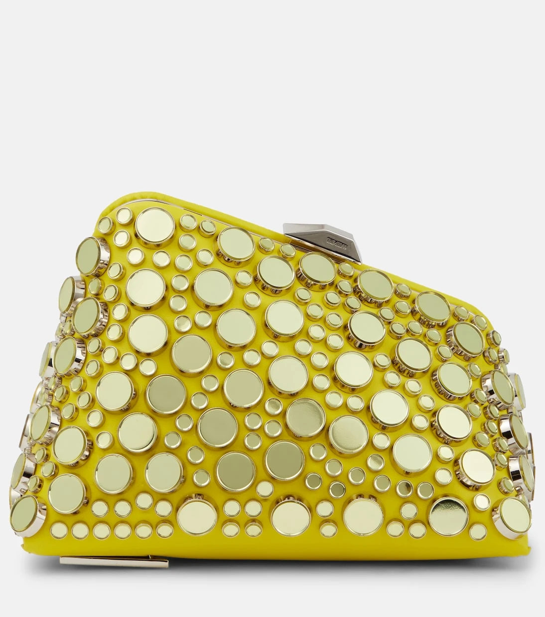 The Attico - Midnight Mini embellished leather clutch