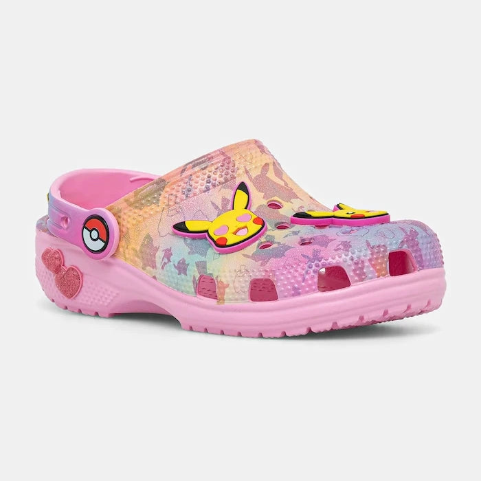 Детски чехли Crocs CROCS CLASSIC PIKACHU PINK CLOG