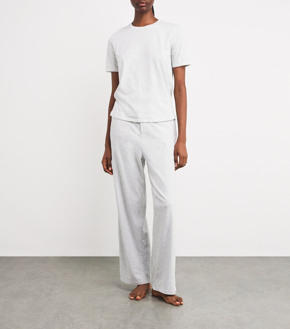 Skims Grey Relaxed Tees T-Shirt