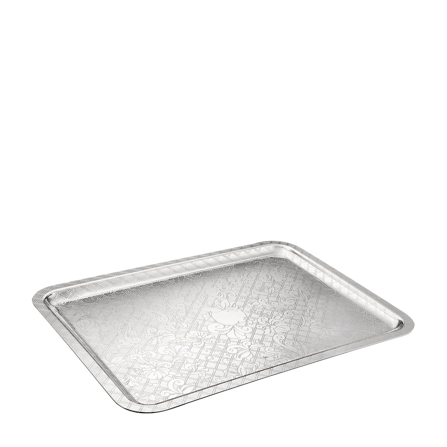 Christofle Silver-Plated Jardin d'Eden Tray (42cm x 32cm)