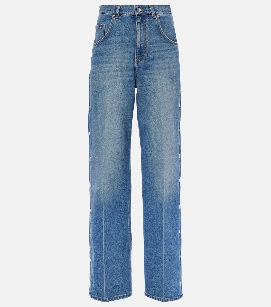 Stella McCartney - Mid-rise wide-leg jeans