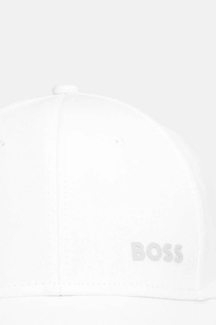 BOSS Green erkek pamuklu siperlikli şapka Cap-Bold