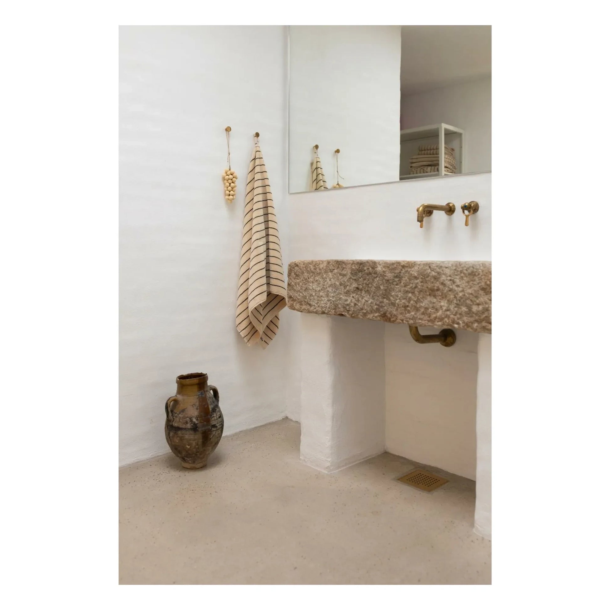 Bongusta - Naram bath towel | Cream