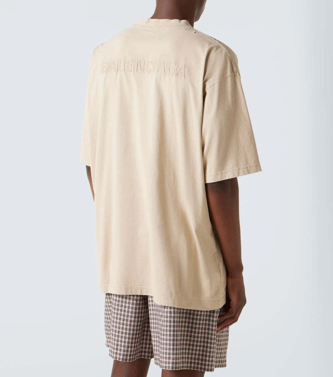 Balenciaga - Logo cotton jersey T-shirt