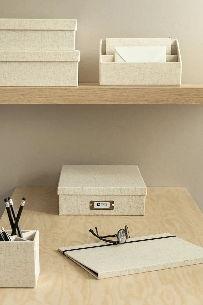 Кутия за съхранение Bigso Box of Sweden Oskar A4 26 x 35 x 8,5 cm