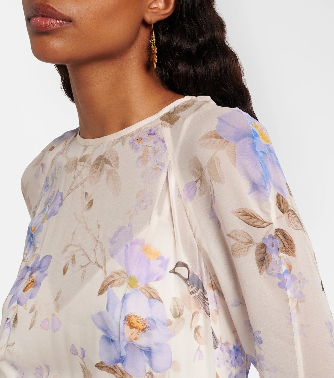 Zimmermann - Luna belted floral maxi dress