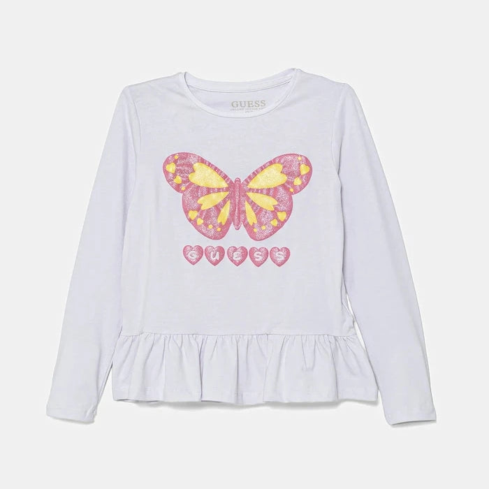 Детска блуза с дълги ръкави Guess