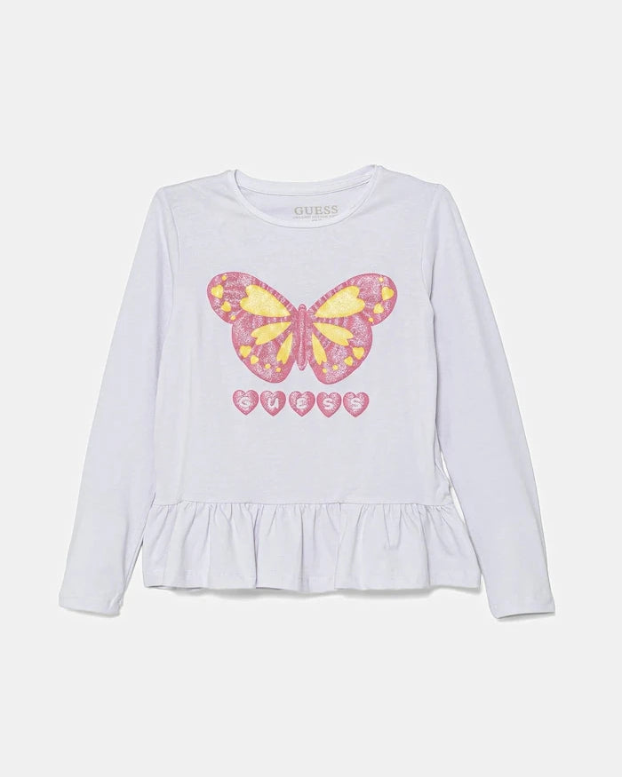Детска блуза с дълги ръкави Guess