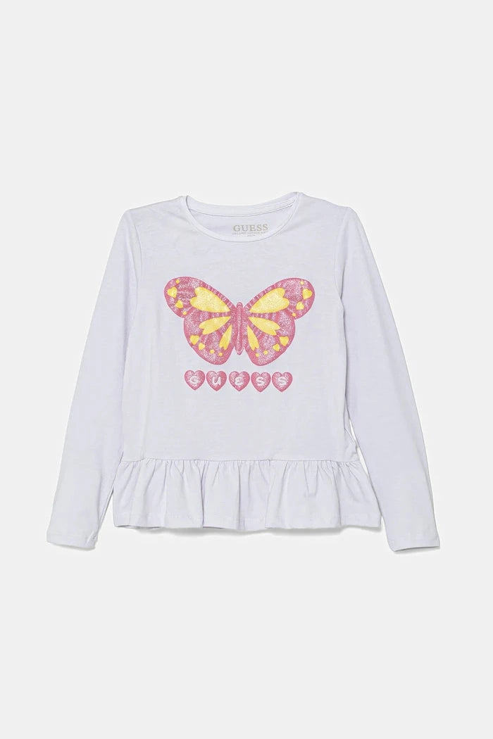 Guess Uzun Kollu Çocuk Bluzu