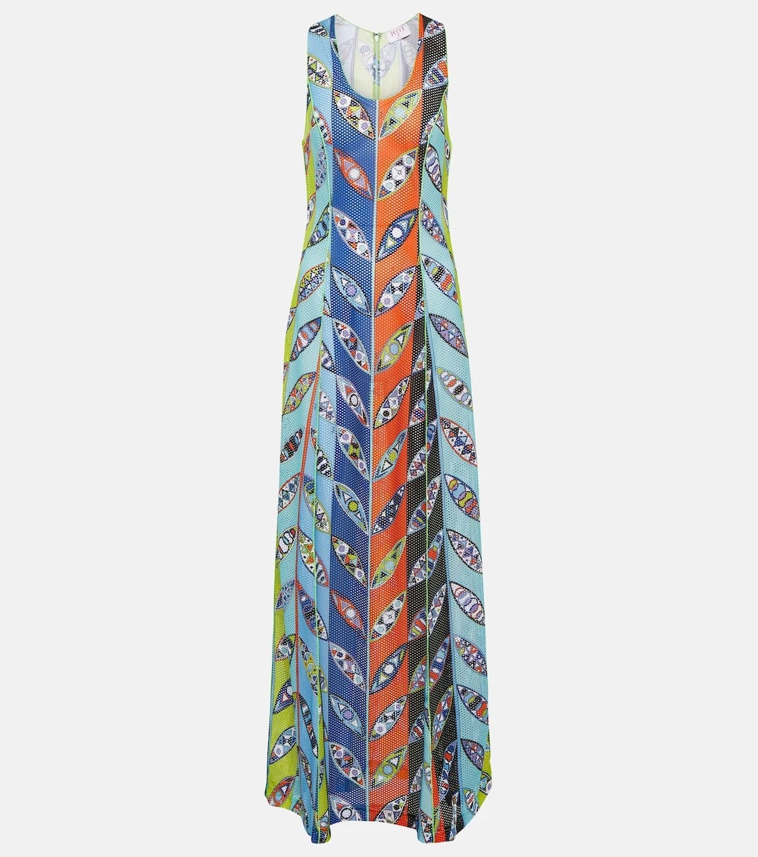 Pucci - فستان طويل شبكي بتصميم Girandole