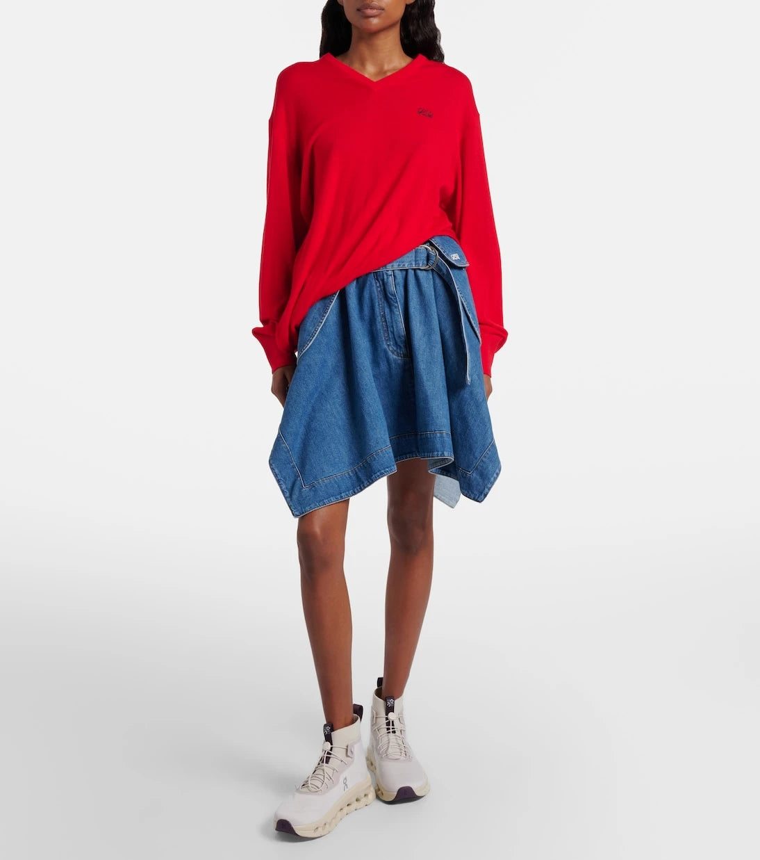 Loewe - x On Cloudtilt high-top sneakers