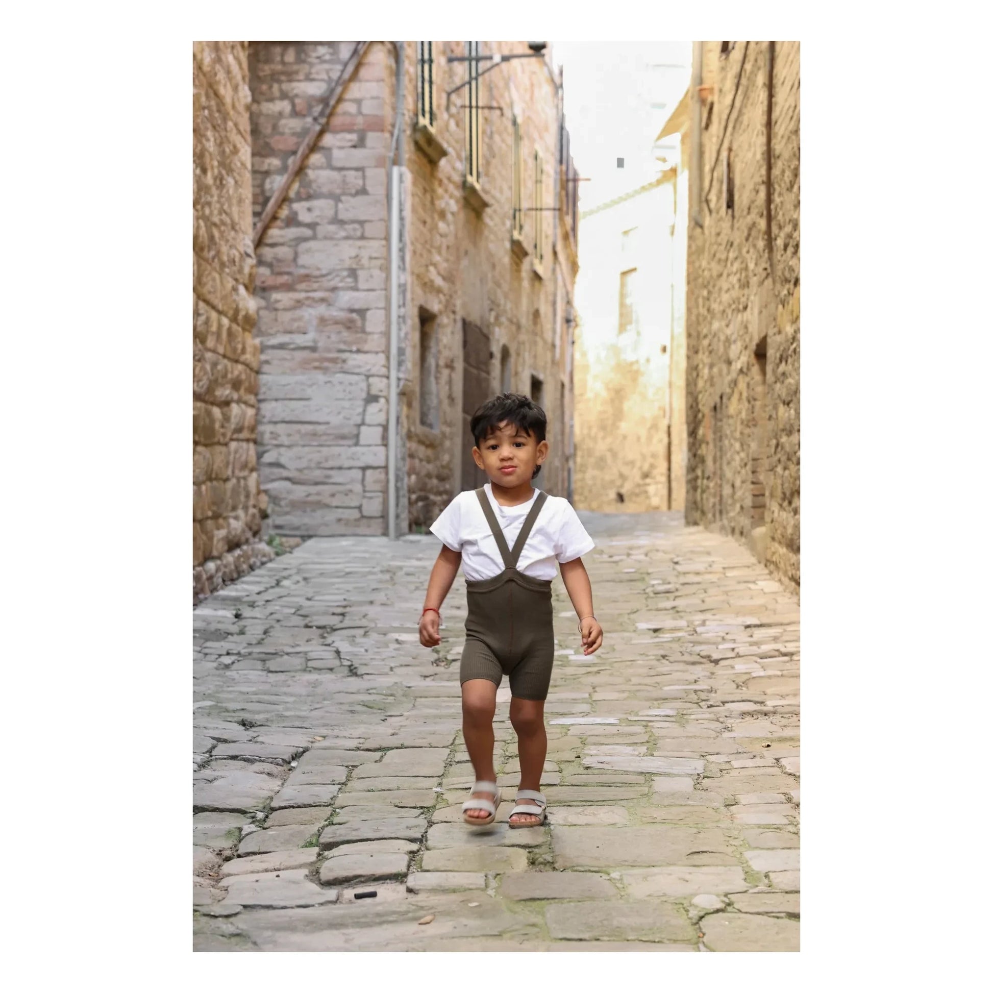 Silly Silas - Organic Cotton Shorty Tights | Brown