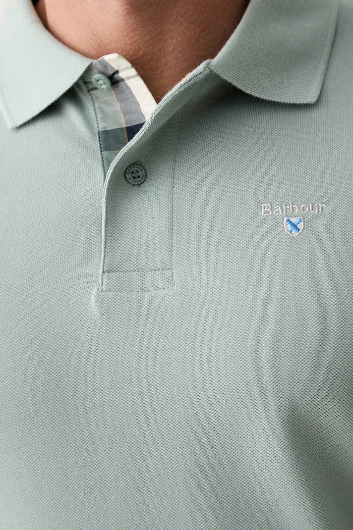 Barbour pamuklu erkek polo yaka tişört