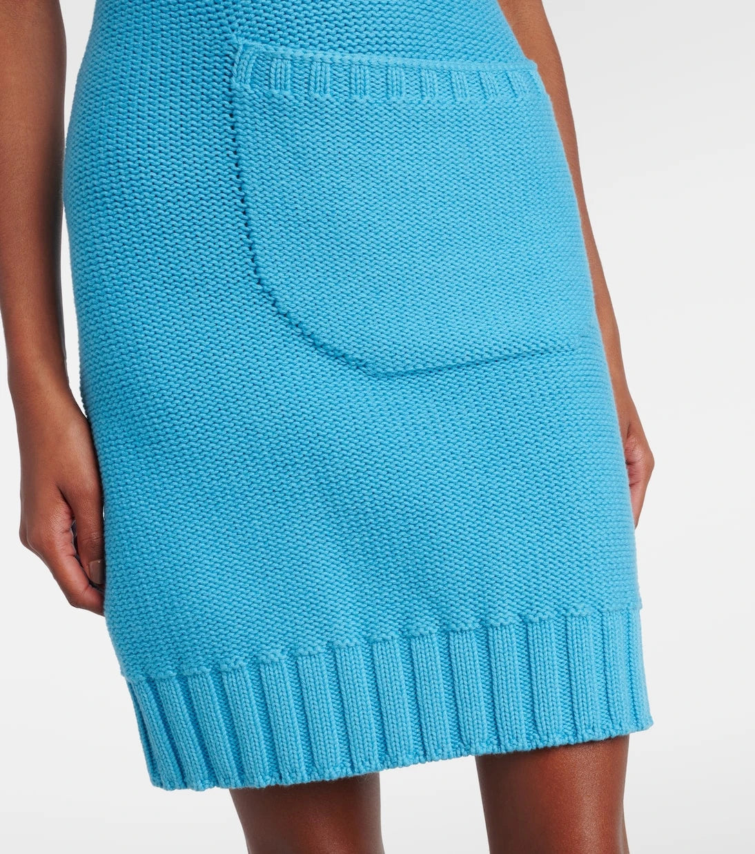 JW Anderson - Knitted cotton and wool minidress