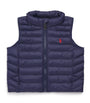 Ralph Lauren Kids Quilted Polo Pony Gillet (9-24 Months)