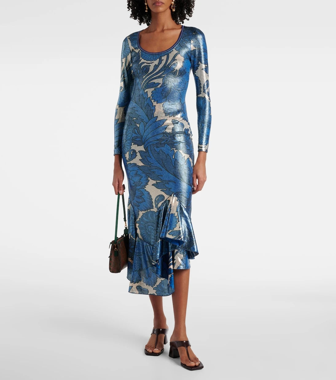Etro - Printed midi dress