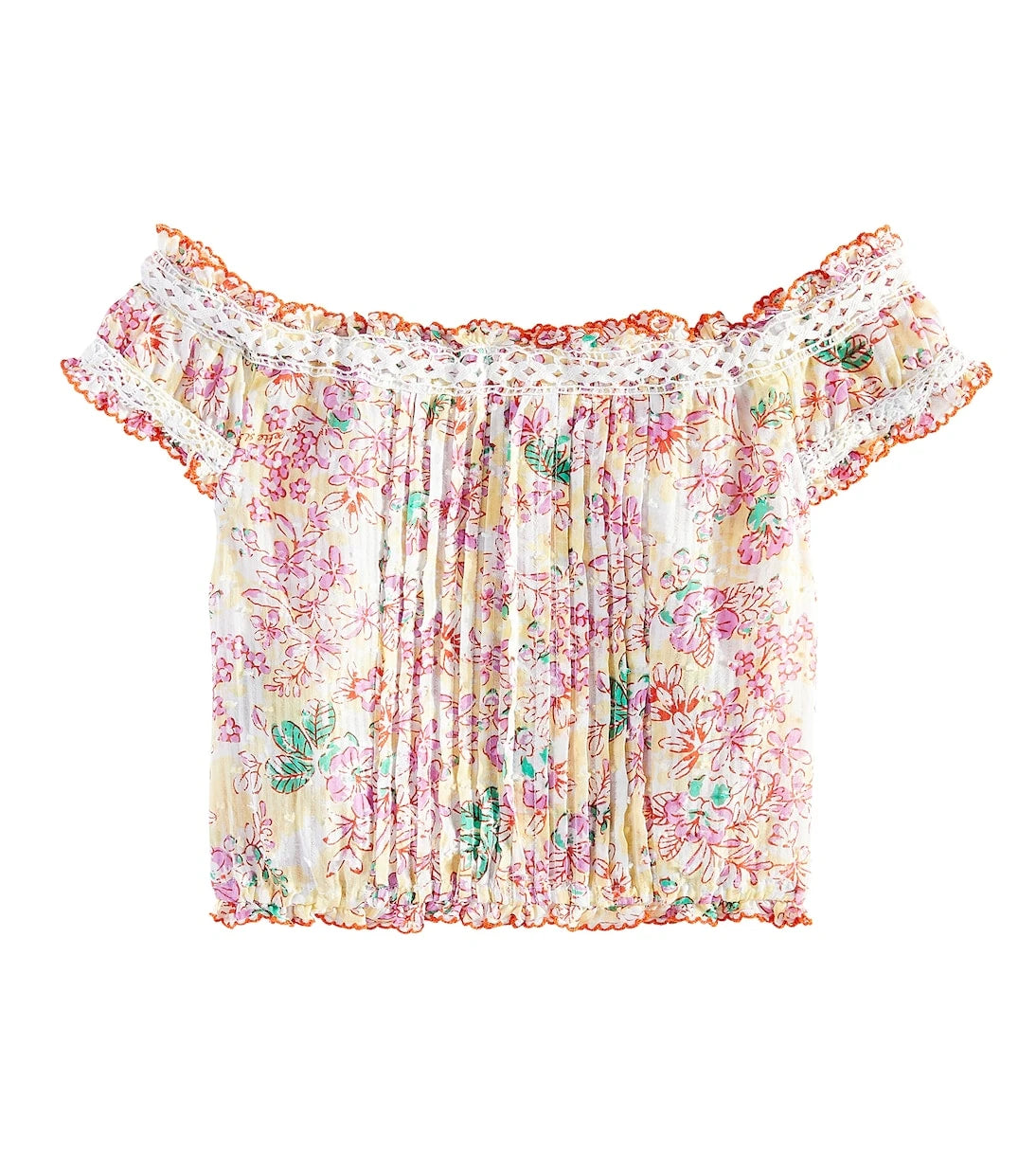 Poupette St Barth Kids - Alba floral shirt