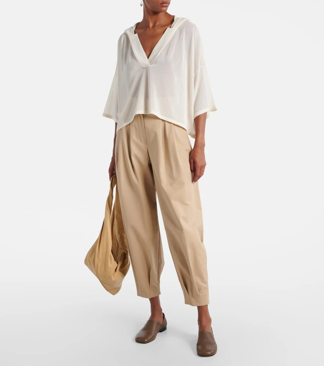 Max Mara - Didy knitted cotton-blend shirt