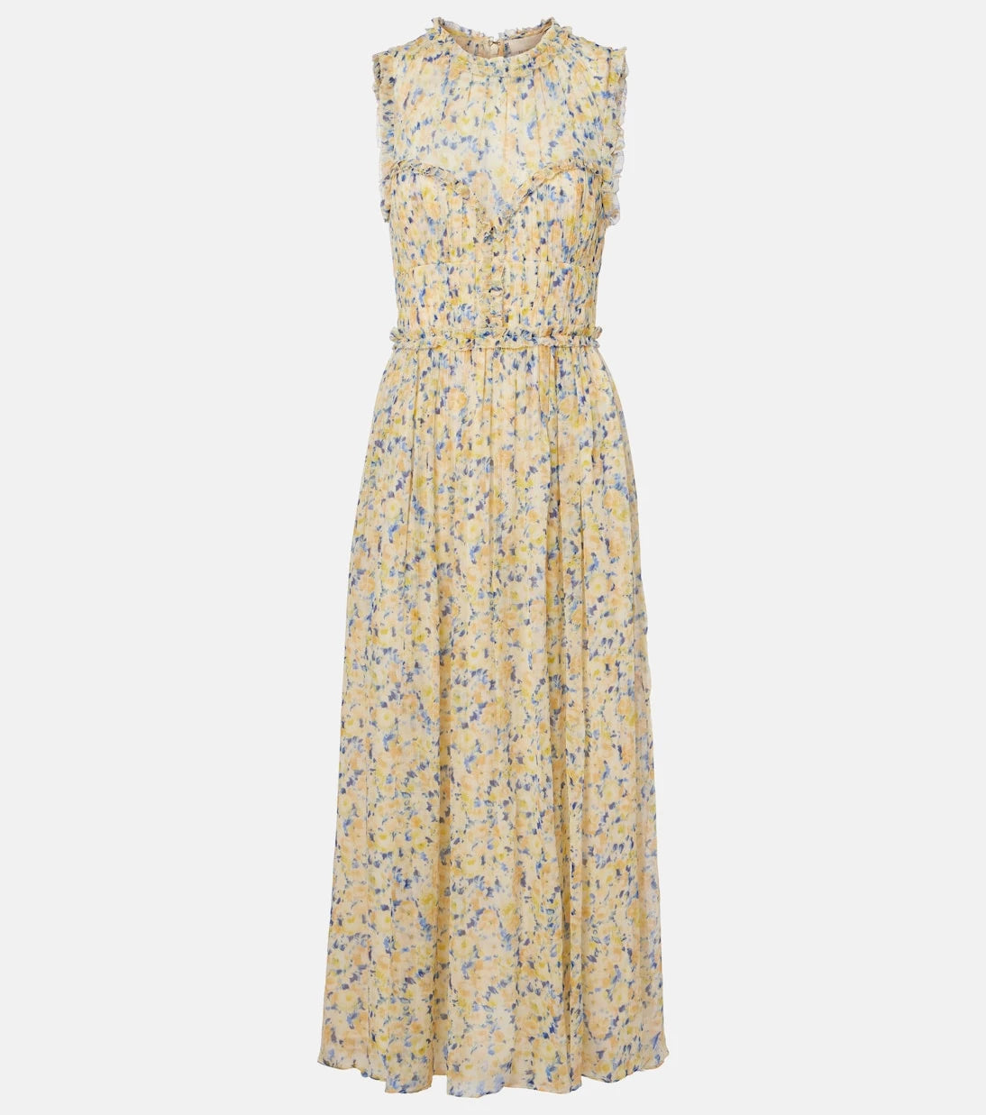 Ulla Johnson - Kasia floral silk chiffon maxi dress