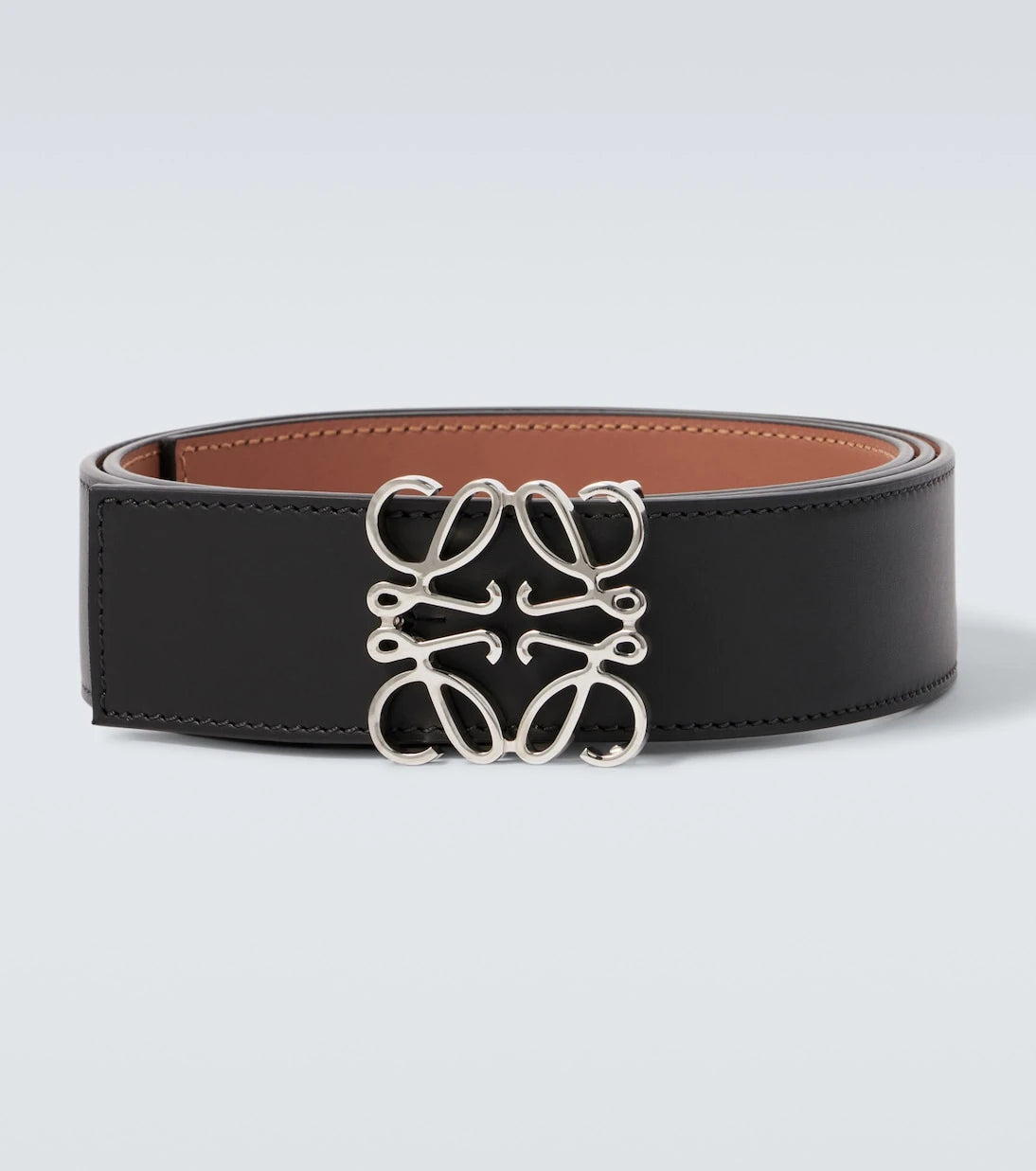 Loewe - Anagram reversible leather belt