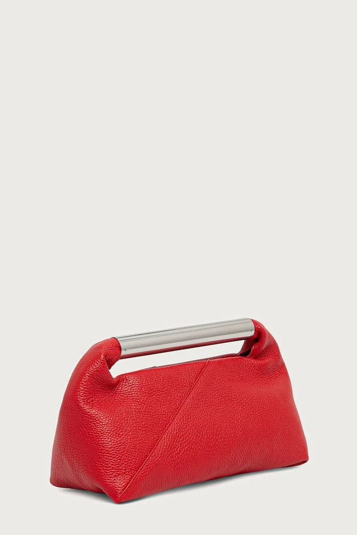 Deri kadın clutch