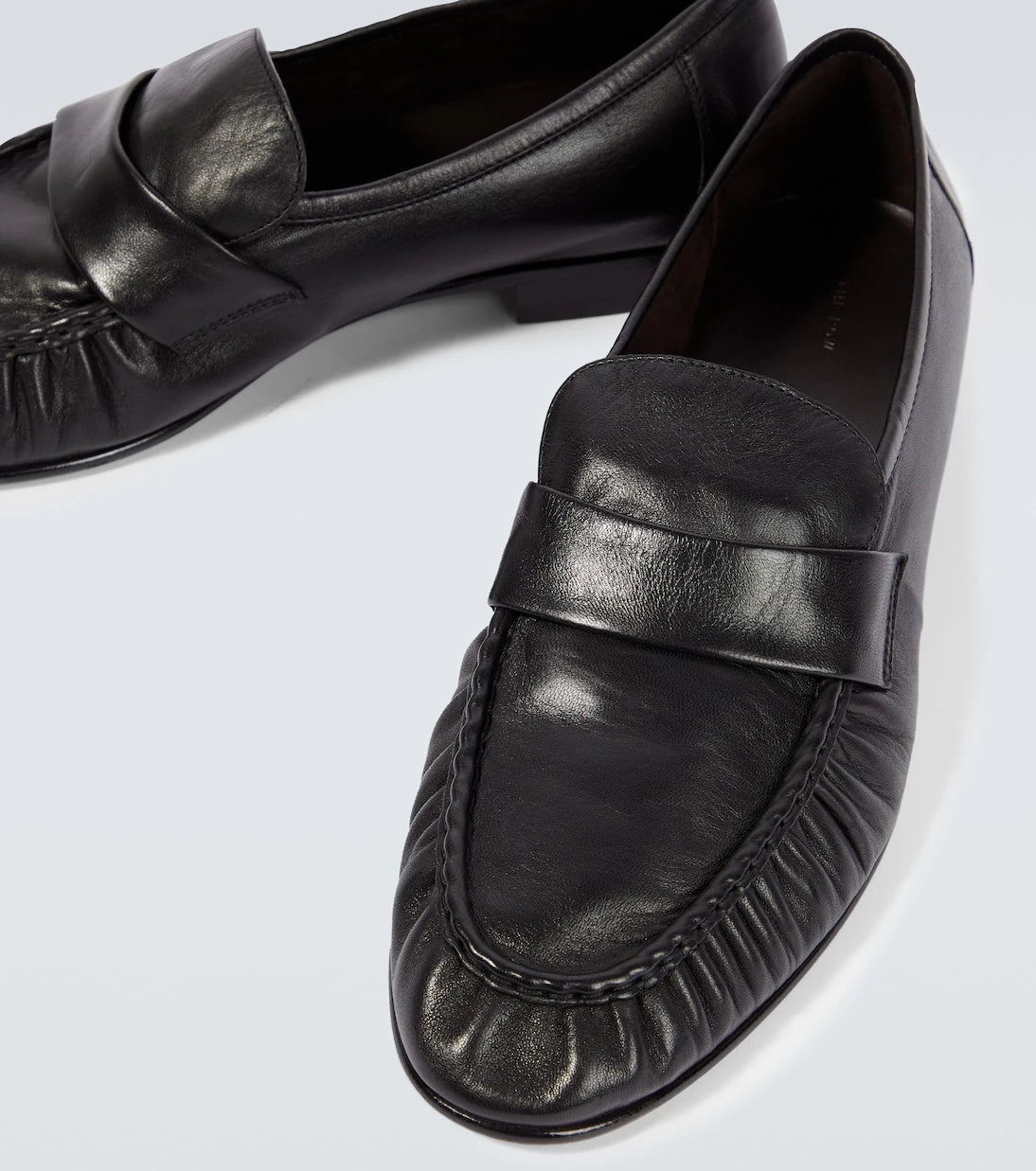The Row - Soft leather loafers
