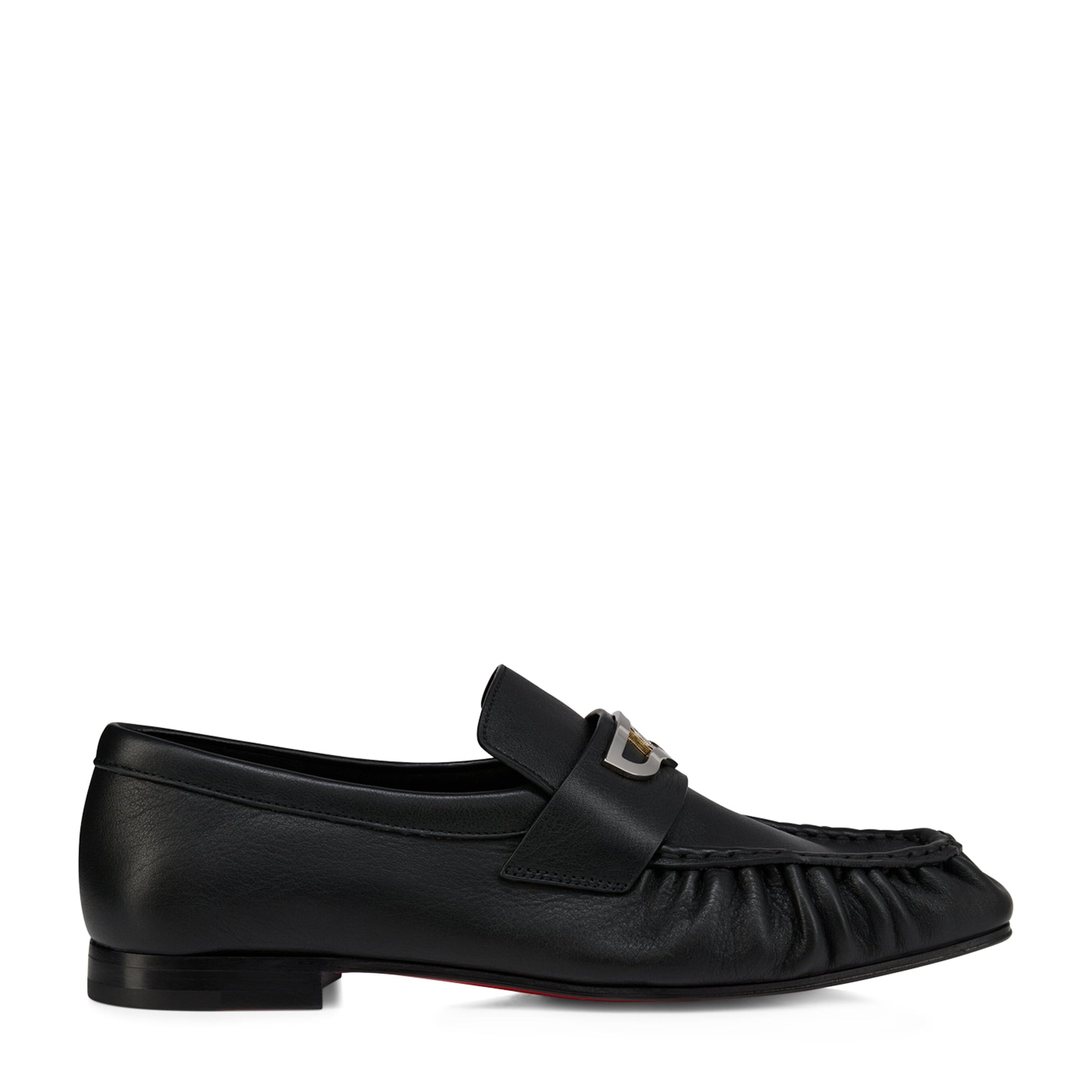 Christian Louboutin Mocallista Leather Loafers