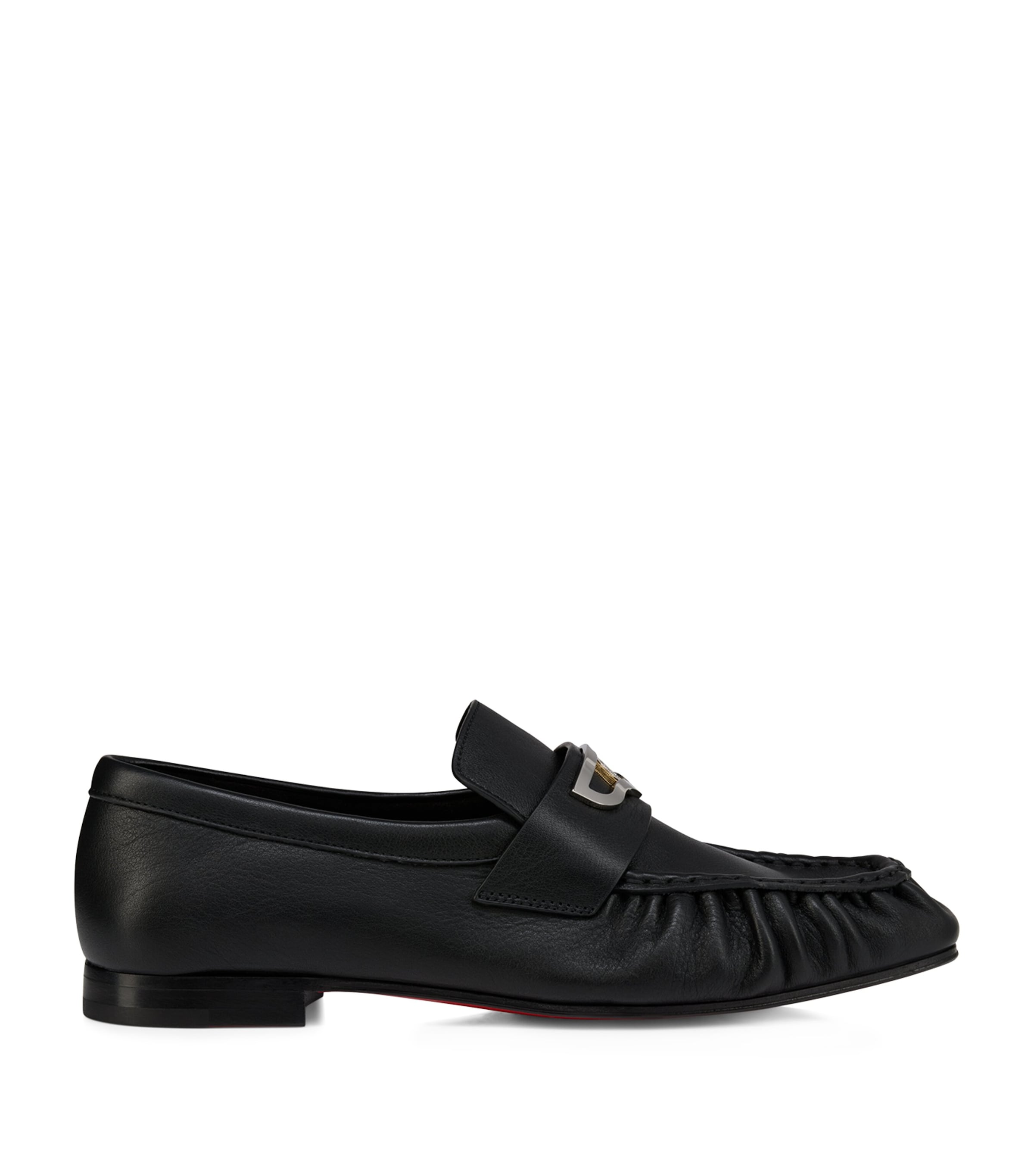 Christian Louboutin Mocallista Leather Loafers
