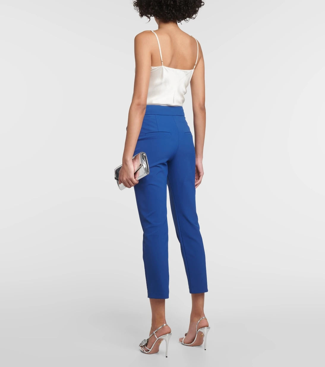 Veronica Beard - Renzo high-rise cropped slim pants