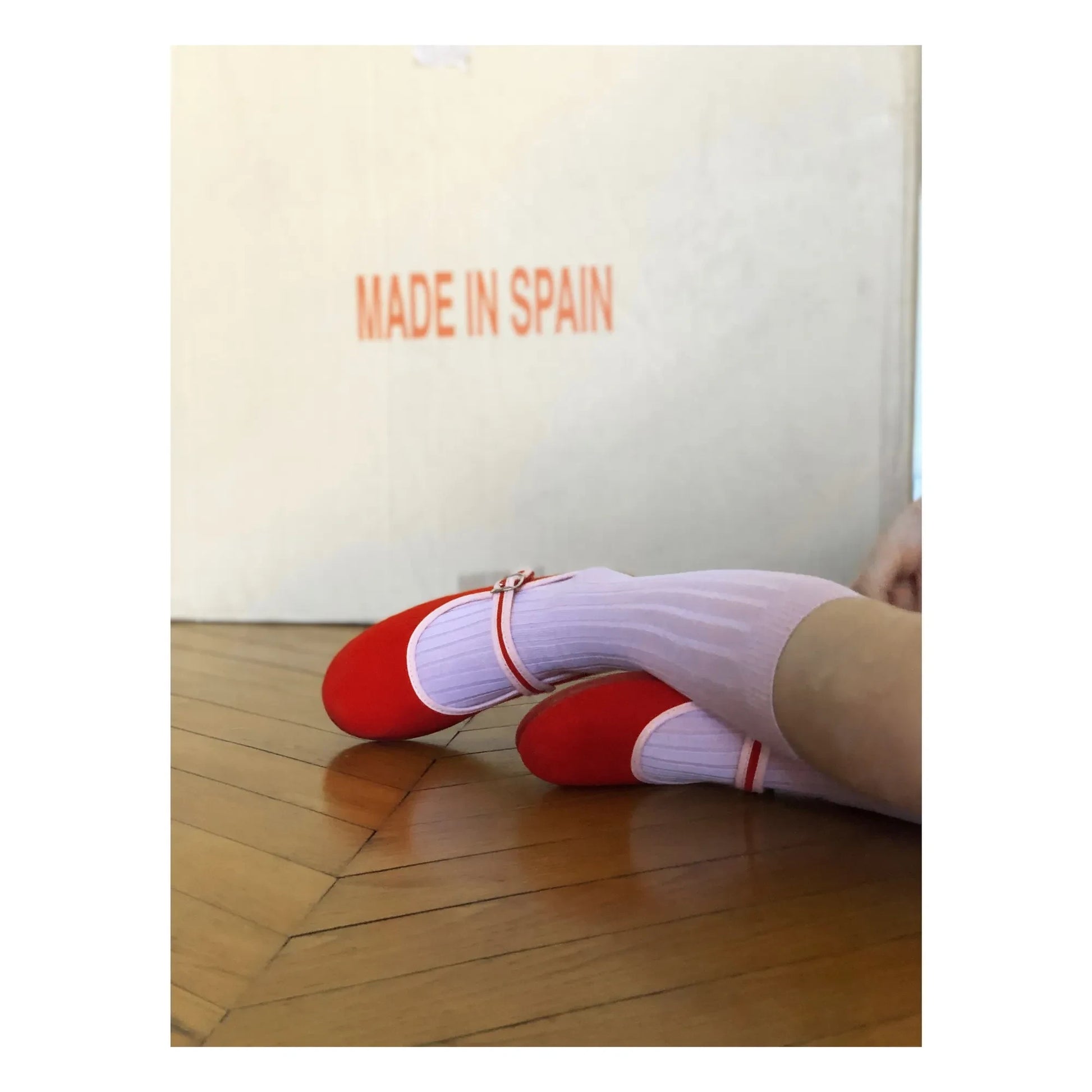 Hermosilla - Ballerinas Poppy  | Red