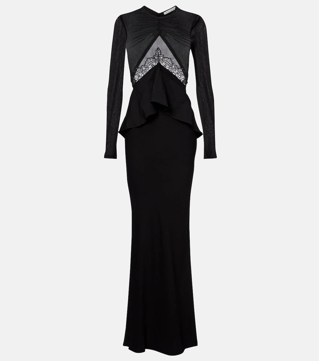 Christopher Esber - Endrey Disconnect lace-trimmed gown