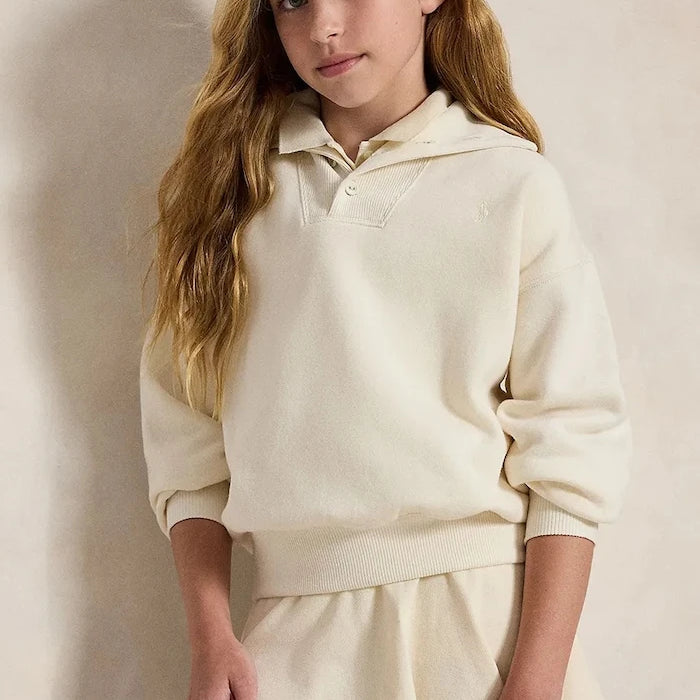 Çocuklar için pamuklu Polo Ralph Lauren sweatshirt