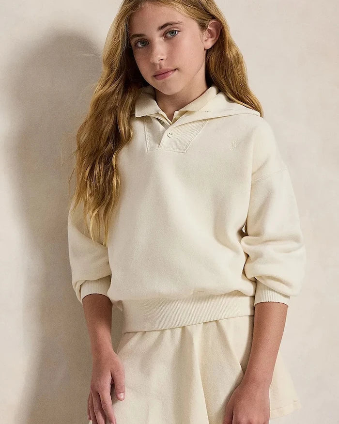 Çocuklar için pamuklu Polo Ralph Lauren sweatshirt
