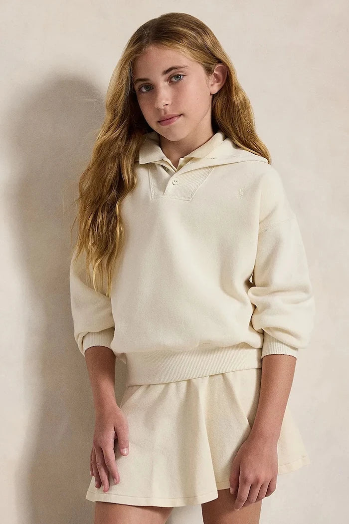 Çocuklar için pamuklu Polo Ralph Lauren sweatshirt