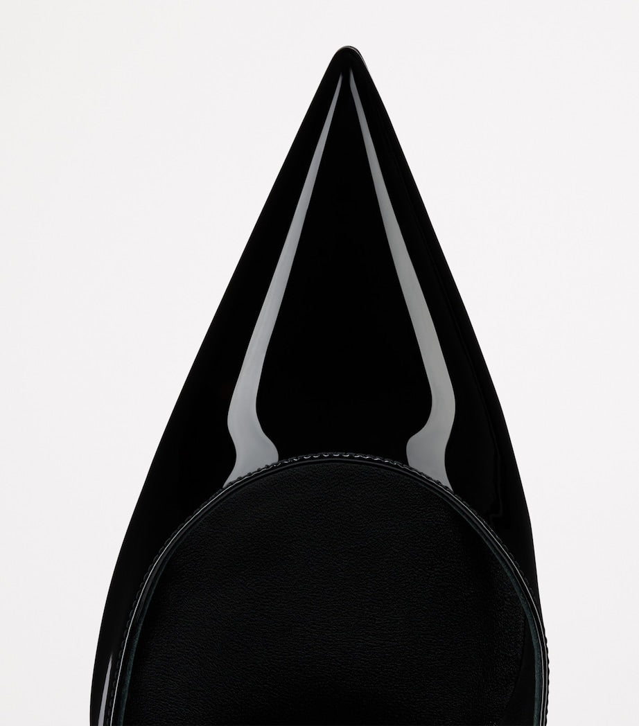 Christian Louboutin Black Miss Z Patent Leather Pumps 100