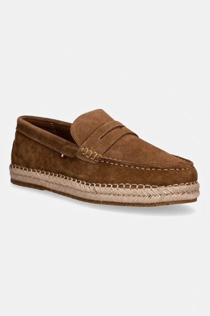 Tommy Hilfiger erkek süet espadril FLEXIBLE HILFIGER SDE ESPADRILLE