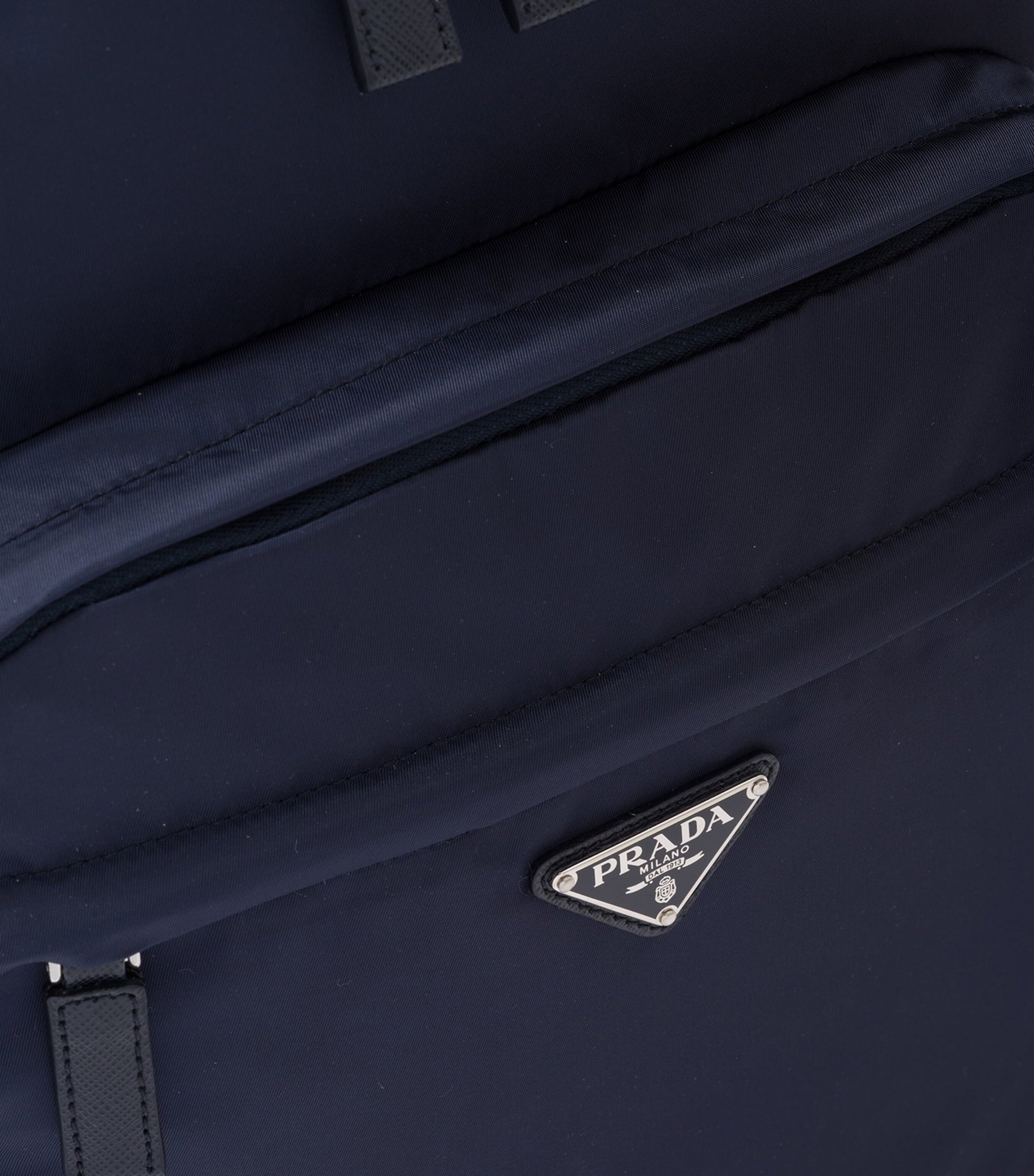 Prada Re-Nylon and Saffiano Leather Backpack