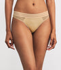 Maison Lejaby Beige Mesh-Insert Nufit Tanga
