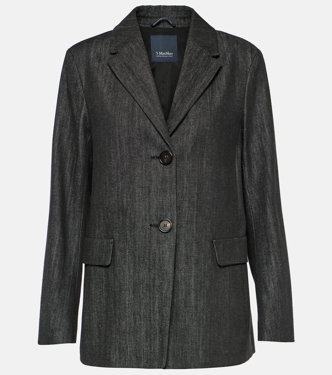 'S Max Mara - Murano chambray blazer