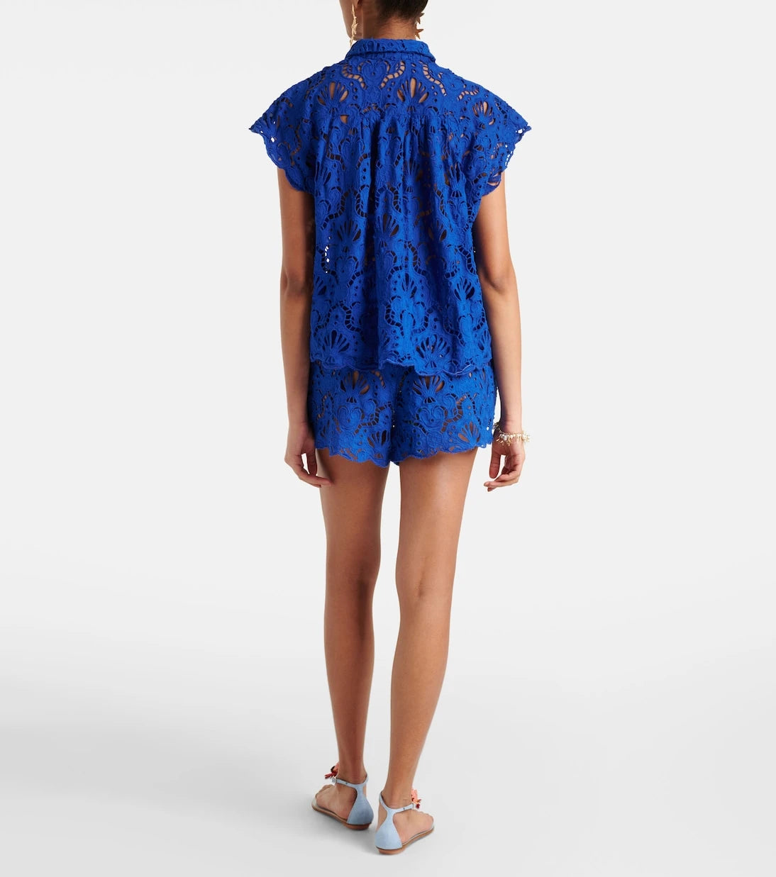 Farm Rio - Cotton lace shirt