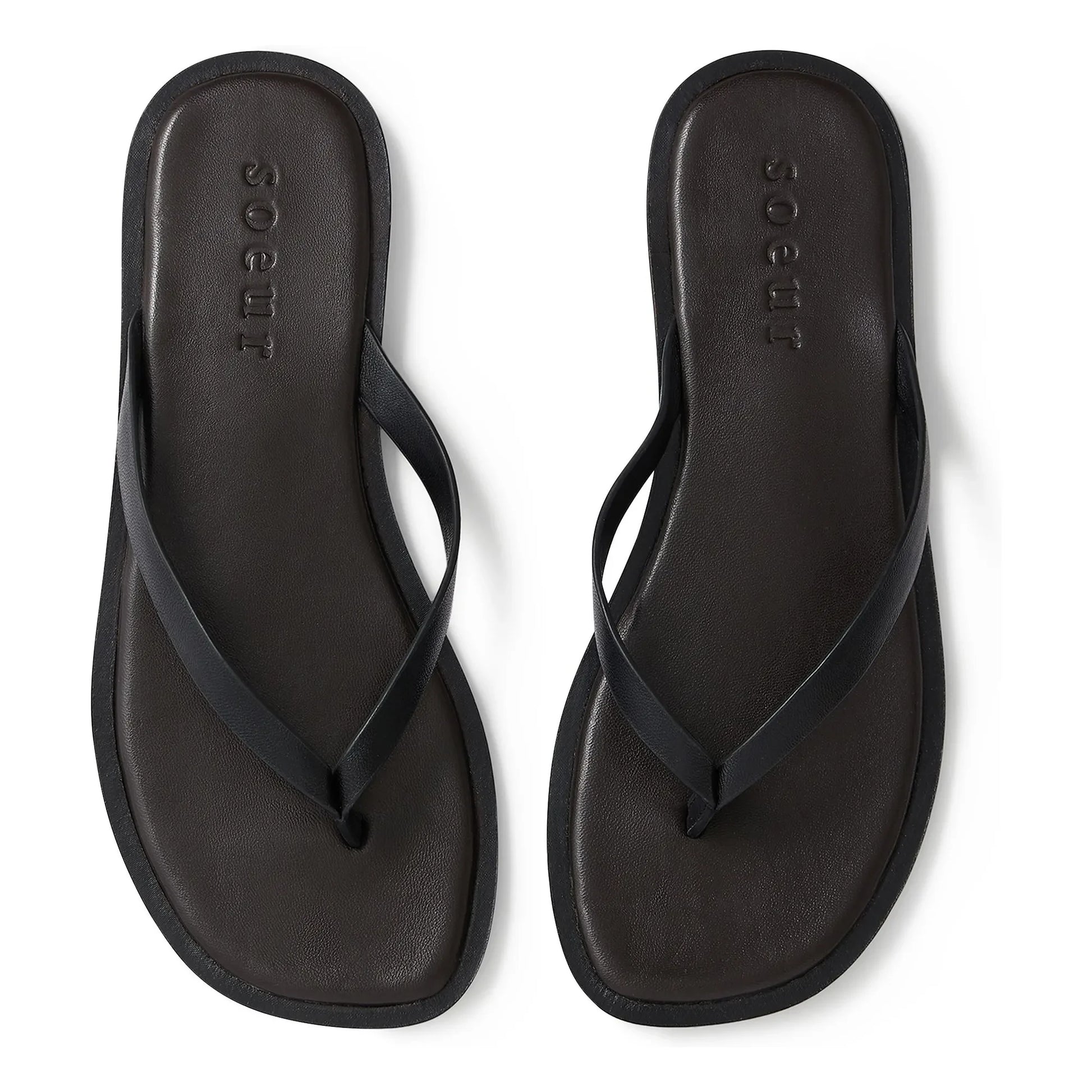 Soeur - Haiku Leather Sandals | Black